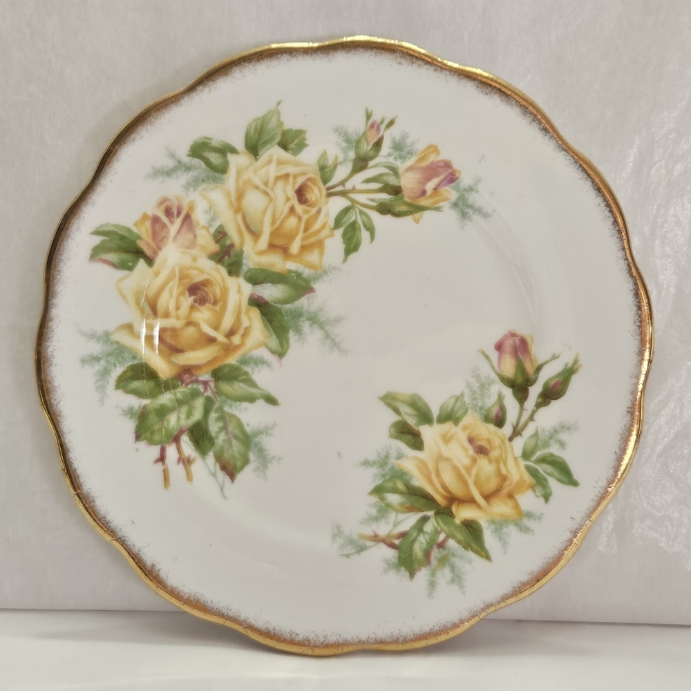 Royal Albert "Tea Rose" Bread & Butter Plate.